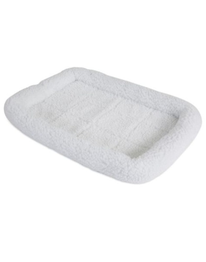 Precision Pet SnooZZy Pet Bed Original Bumper Bed - White - X-Small (17.5"L X 11.5"W)