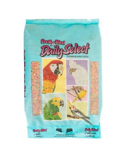 Pretty Bird Daily Select Premium Bird Food - Medium (20 lbs)