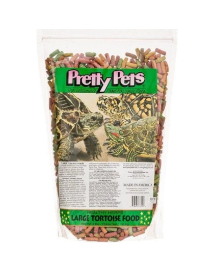 Pretty Pets Large Tortoise Food - 3 lbs