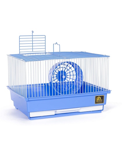 Prevue Pet Products Single-Story Hamster and Gerbil Cage - Blue