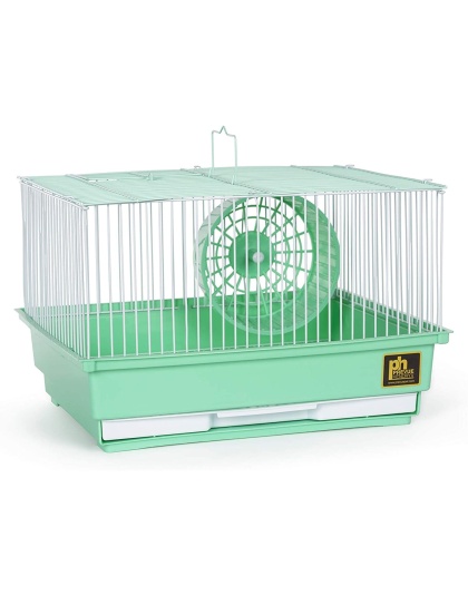 Prevue Pet Products Single-Story Hamster and Gerbil Cage - Green