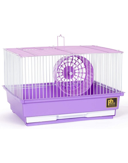 Prevue Pet Products Single-Story Hamster and Gerbil Cage - Purple