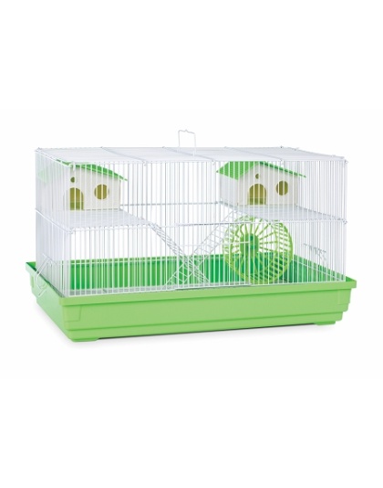 Deluxe Hamster & Gerbil Cage - Bordeaux Red