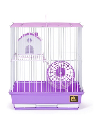 Prevue Pet Products Two Story Hamster Cage - Purple