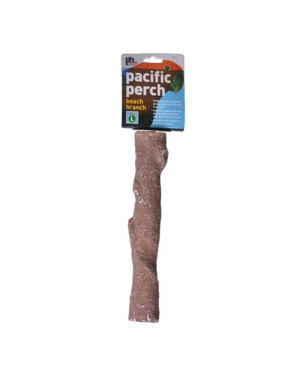Prevue Pacific Perch - Beach Branch - Large - 11in. Long - (Large Birds)