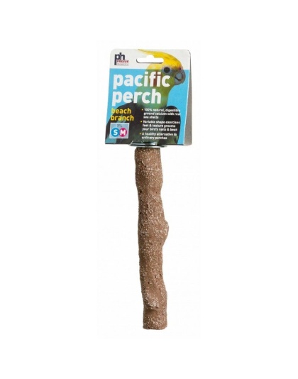 Prevue Pacific Perch - Beach Branch - Small - 7in. Long - (Small-Medium Birds)