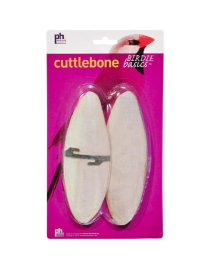 Prevue Cuttlebone Birdie Basics Large 6in. Long - 2 count