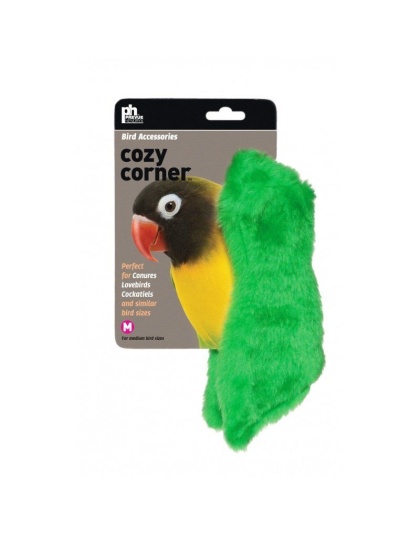 Prevue Cozy Corner - Medium - 8in. High - Small-Medium Birds - (Assorted Colors)