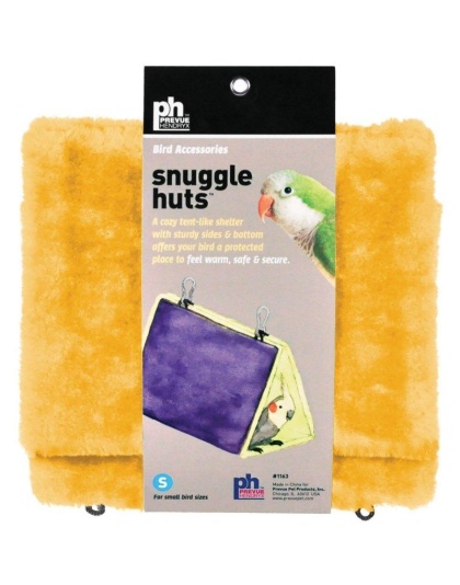 Prevue Snuggle Hut - Small - 7in.L x 4.25in.W x 8.25in.H - (Assorted Colors)