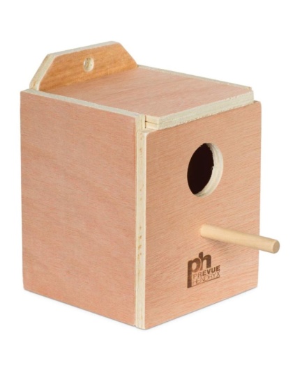 Prevue Hardwood Finch Nest Box - 1 count