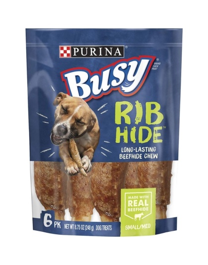 Purina Busy RibHide Chew Treats for Dogs Original - 8.75 oz