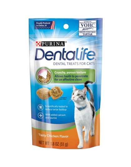 Purina DentaLife Dental Treats for Cats Chicken - 1.8 oz