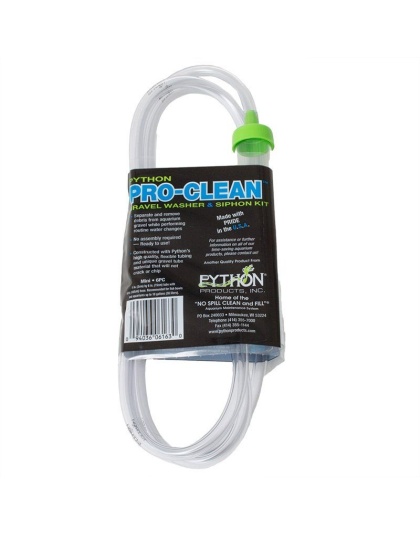 Python Pro-Clean Gravel Washer & Siphon Kit - Mini - Aquariums up to 10 Gallons - (6"L x 1"D)