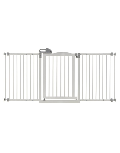 One-Touch Gate II Wide in White