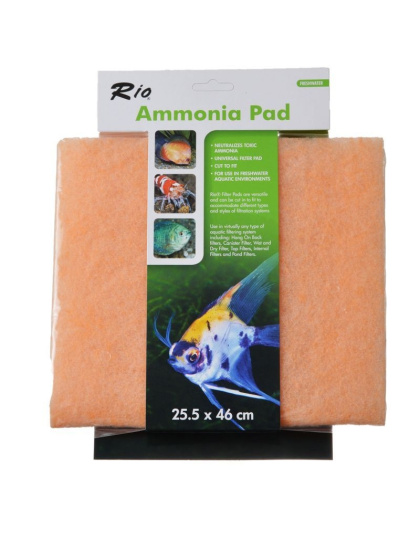 Rio Ammonia Pad - Universal Filter Pad - Ammonia Pad - 18"L x 10"W - (25.5 cm x 46 cm)