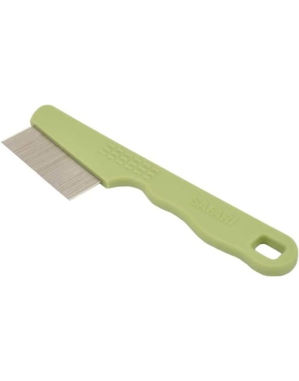 Safari Cat Flea Comb with Extended Handle - Cat Flea Comb