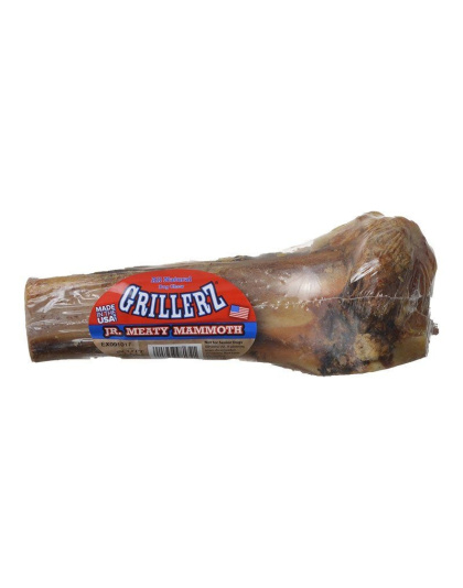 Grillerz Jr. Meaty Mammoth Bone - 1 Pack - (10"-12" Bone)