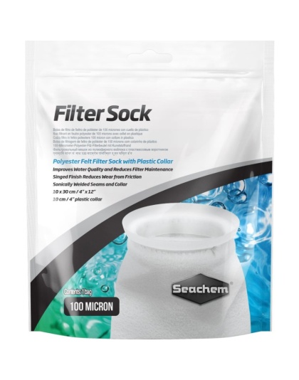 Seachem Filter Sock - 4" x 12" (4" Collar)