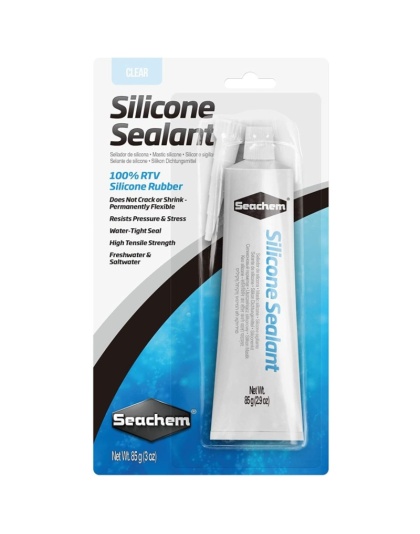 Seachem Silicone Sealant Clear - 3 oz