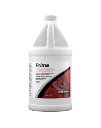 Seachem Prime Water Conditioner F/W &S/W - 4 Liters (1.1 Gallon)