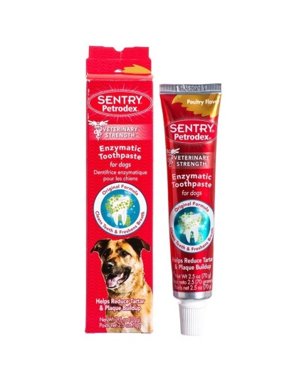 Petrodex Enzymatic Toothpaste for Dogs & Cats - Poultry Flavor - 2.5 oz