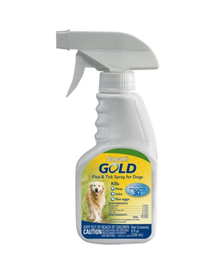 Sergeants Gold Flea and Tick Spray for Dogs - 8 oz