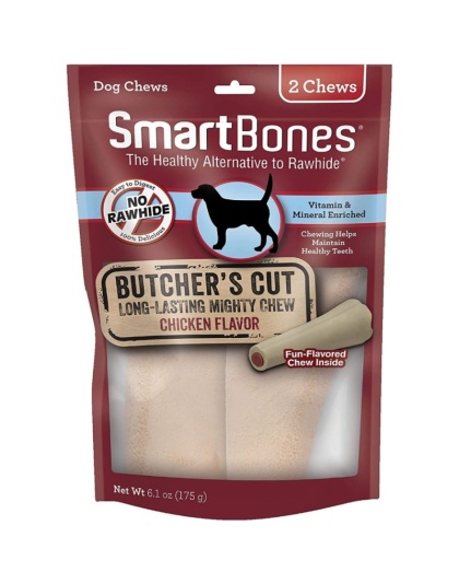 SmartBones Butchers Cut Mighty Chews for Dogs - Large - 2 Pack