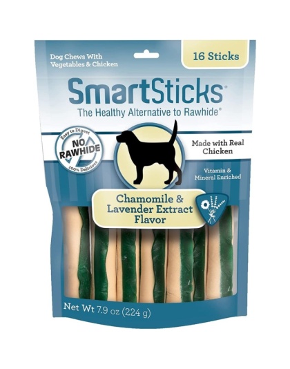 SmartBones Calming Care Treat Sticks for Dogs - Chicken - 16 Pack - (3.75" Sticks)