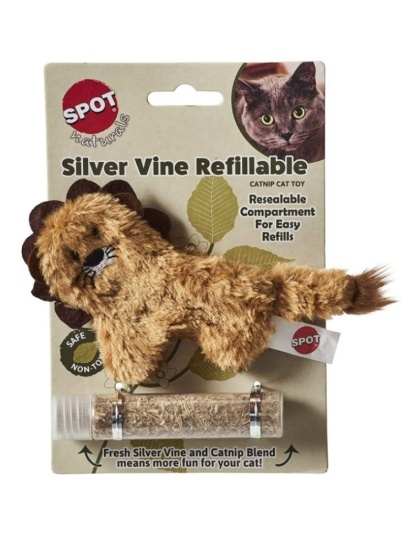 Spot Silver Vine Refillable Cat Toy Assorted Characters - 1 count