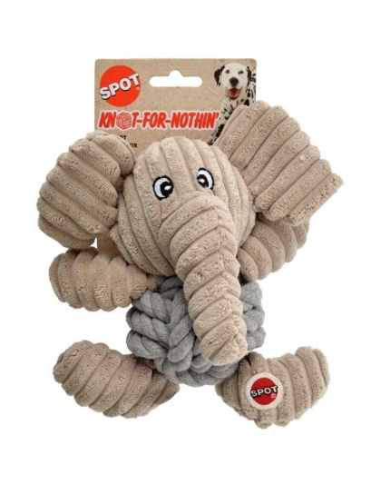 Spot Knot for Nothin Dog Toy - Assorted Styles - 1 Count (6.5" Long)