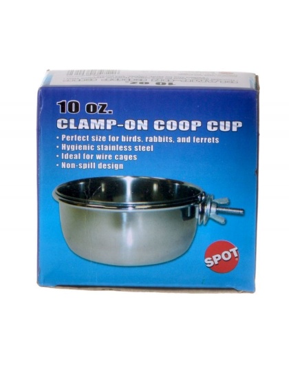 Spot Stainless Steel Coop Cup with Bolt Clamp - 10 oz