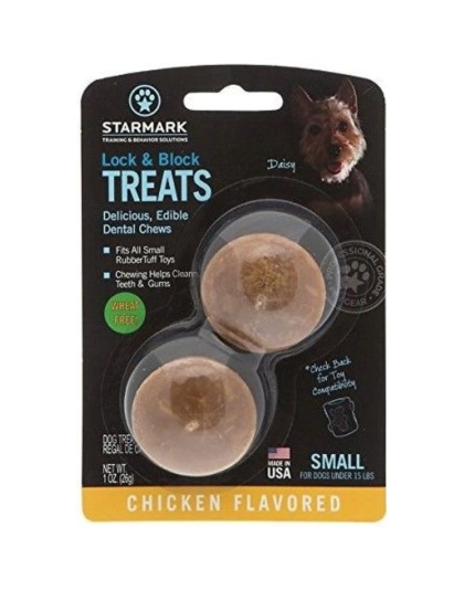 Starmark Lock and Block Treats Chicken Flavor Small - 1 count