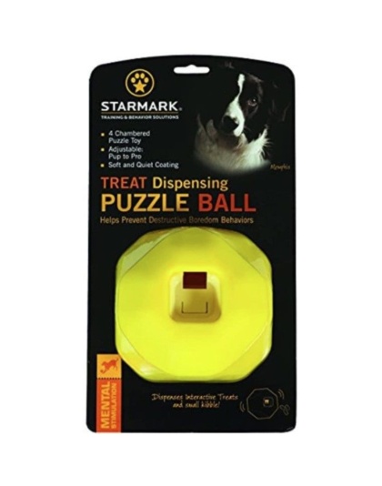 Starmark Treat Dispensing Puzzle Ball - 1 count