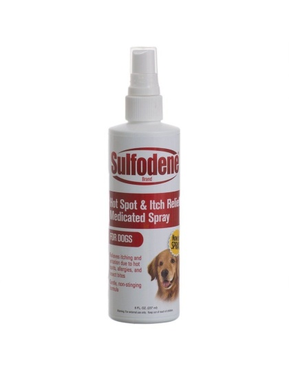 Sulfodene Hot Spots Skin Medication for Dogs - 8 oz - Pump Spray