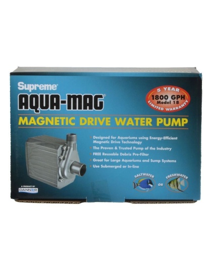 Supreme Aqua-Mag Magnetic Drive Water Pump - Aqua-Mag 18 Pump (1,800 GPH)