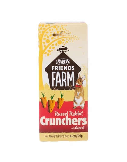 Tiny Friends Farm Russel Rabbit Crunchers with Carrot - 4.2 oz