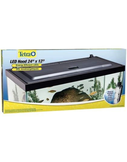 Tetra Natural Daylight Hood with LED Lighting - For 24" Long x 12" Wide Aquariums