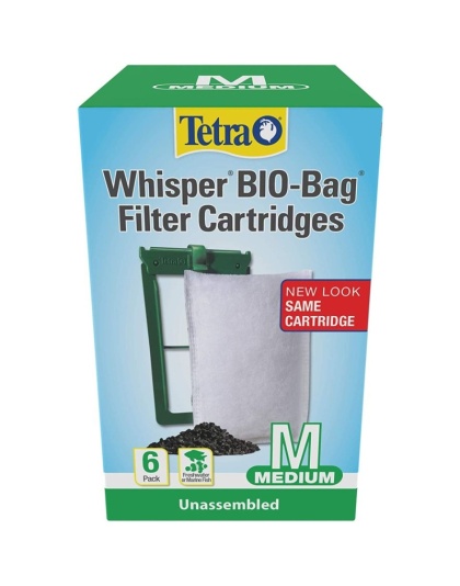 Tetra Whisper Bio-Bag Disposable Filter Cartridges Medium - 6 count