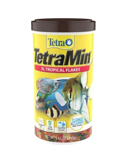 Tetra Large TetraMin Tropical Flakes Fish Food - 5.65 oz