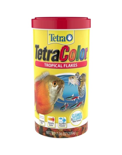Tetra Tetra Tropical Color Flakes - 7.04 oz