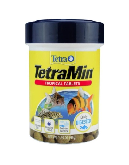 Tetra Tetramin Tropical Tablets Fish Food - 1.69 oz (160 Tablets)