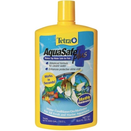 Tetra AquaSafe Plus Tap Water Conditioner - 33.8 oz