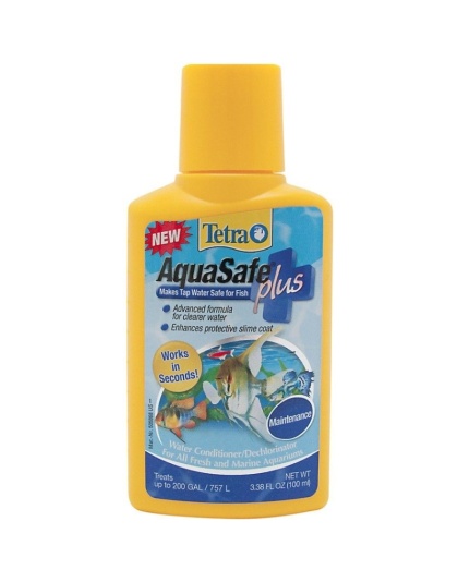 Tetra AquaSafe Plus Tap Water Conditioner - 3.38 oz