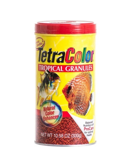 Tetra TetraColor Tropical Granules - 10.58 oz
