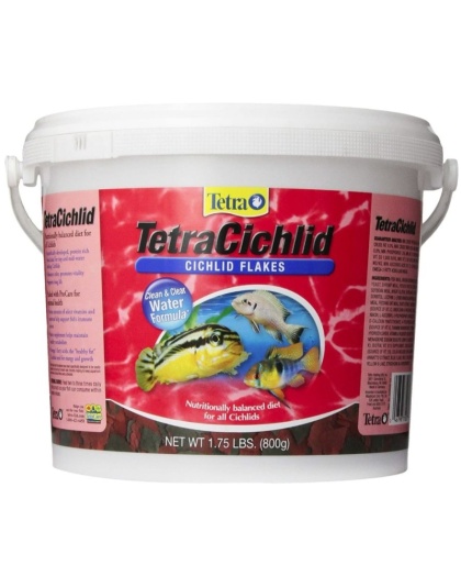 Tetra TetraCichlid Cichlid Flake Food - 1.75 lbs