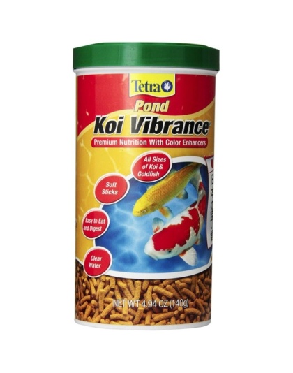 Tetra Pond Koi Vibrance Fish Food - Color Enhancing - 4.94 oz