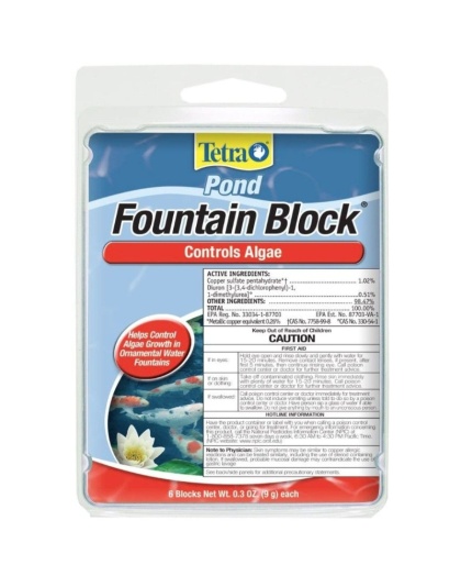 Tetra Pond Fountain Block Algae Control - .3 oz (6 Pack)
