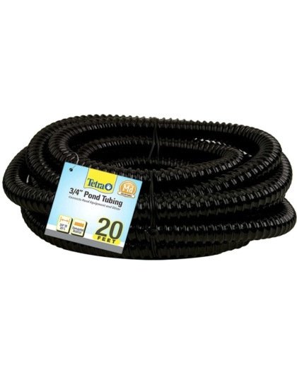 Tetra Pond Pond Tubing - Black - 20' Long x 3/4" Diameter