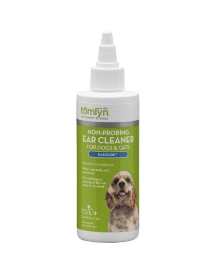 Tomlyn Non-Probing Ear Cleaner for Dogs and Cats - 4 oz