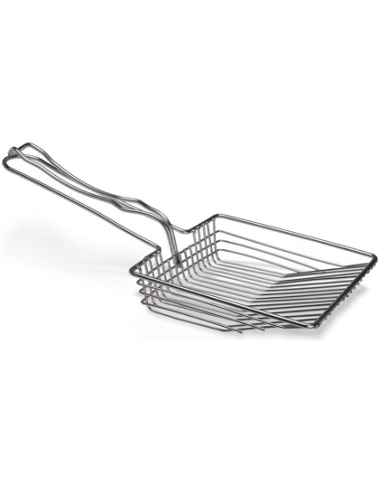 Van Ness Dust Free Stainless Steel Litter Scoop - 1 count